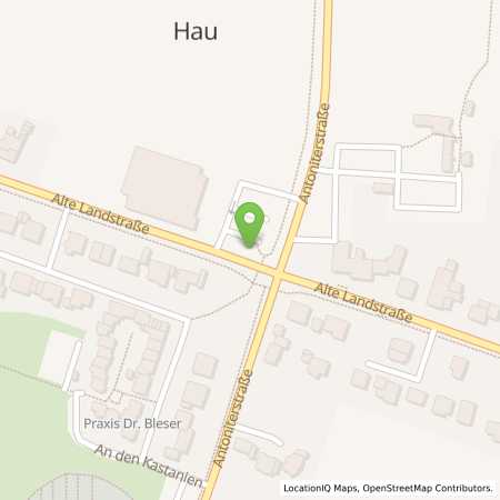 Standortübersicht der Strom (Elektro) Tankstelle: innogy SE in 47551, Bedburg-Hau