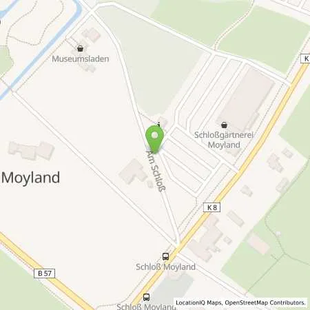 Standortübersicht der Tankstelle innogy SE in 47551 Bedburg-Hau