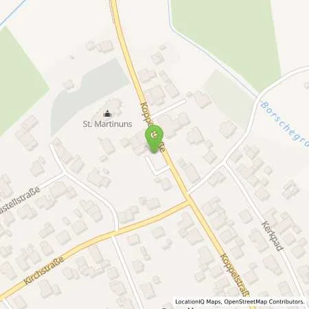 Standortübersicht der Tankstelle innogy SE in 47551 Bedburg-Hau