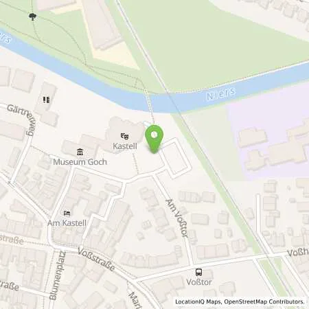 Standortübersicht der Tankstelle Stadtwerke Goch GmbH in 47574 Goch