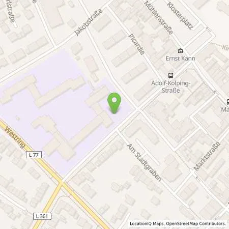 Standortübersicht der Tankstelle Stadtwerke Goch GmbH in 47574 Goch