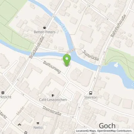 Standortübersicht der Tankstelle Stadtwerke Goch GmbH in 47574 Goch