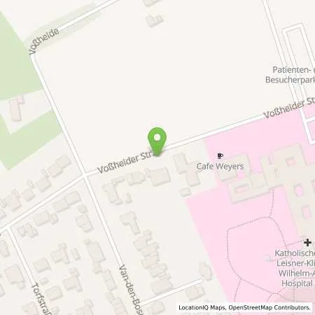 Standortübersicht der Tankstelle Stadtwerke Goch GmbH in 47574 Goch