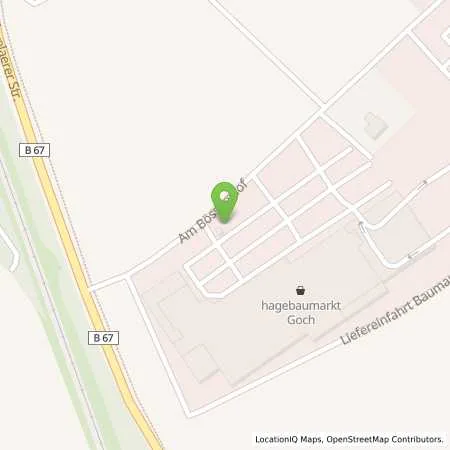 Standortübersicht der Tankstelle Stadtwerke Goch GmbH in 47574 Goch