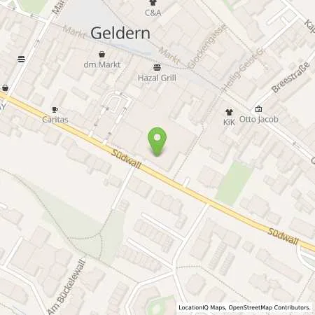 Standortübersicht der Tankstelle Stadtwerke Geldern GmbH in 47608 Geldern