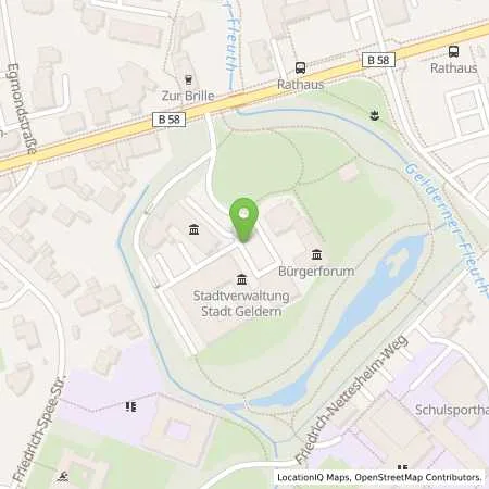 Standortübersicht der Tankstelle Stadtwerke Geldern GmbH in 47608 Geldern