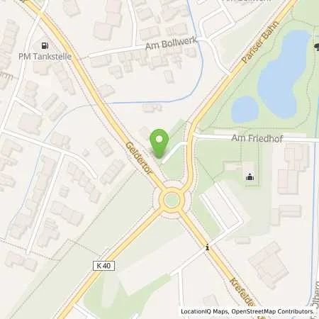 Standortübersicht der Tankstelle Stadtwerke Geldern GmbH in 47608 Geldern