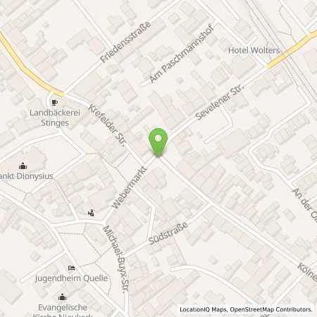 Standortübersicht der Tankstelle innogy eMobility Solutions GmbH in 47647 Kerken