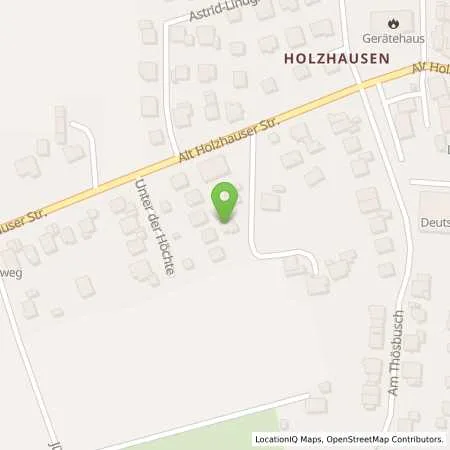 Standortübersicht der Tankstelle Stadtwerke Bad Salzuflen GmbH in 32107 Bad Salzuflen