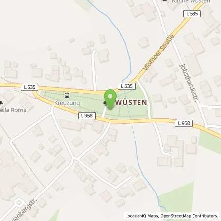 Standortübersicht der Tankstelle Stadtwerke Bad Salzuflen GmbH in 32108 Bad Salzuflen