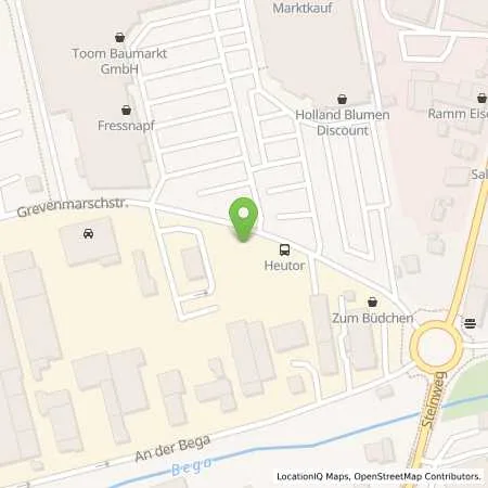 Standortübersicht der Tankstelle EnBW mobility+ AG und Co.KG in 32657 Lemgo