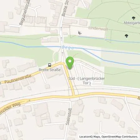 Standortübersicht der Tankstelle Stadtwerke Lemgo GmbH in 32657 Lemgo