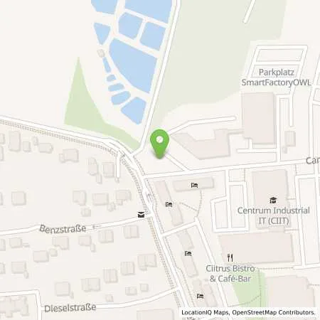 Standortübersicht der Tankstelle Stadtwerke Lemgo GmbH in 32657 Lemgo