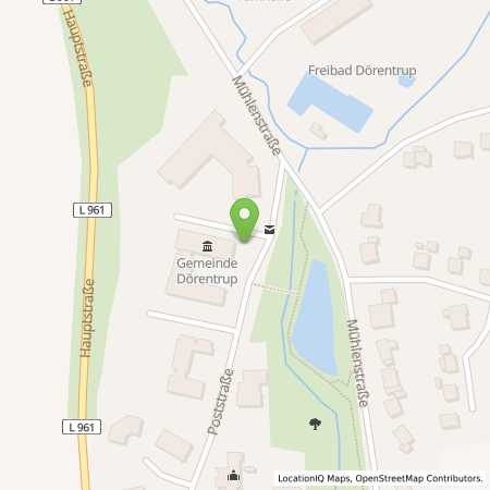 Standortübersicht der Strom (Elektro) Tankstelle: Stadtwerkenergie Ostwestfalen-Lippe GmbH in 32694, Drentrup
