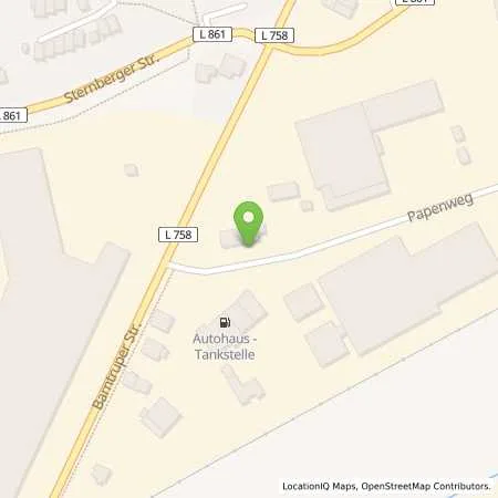 Standortübersicht der Tankstelle Autohaus Karl-Heinz Dröge Inh. Dipl.-Ing. Frank Dröge e.K. in 32699 Extertal