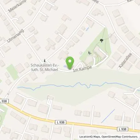 Standortübersicht der Tankstelle Stadtwerke Detmold GmbH in 32760 Detmold