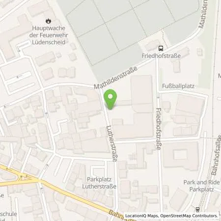 Standortübersicht der Tankstelle Ernst Piepenstock GmbH & Co. KG in 58507 Lüdenscheid