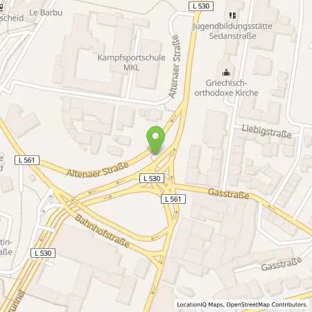 Standortübersicht der Tankstelle Langdor Hotel GmbH in 58509 Lüdenscheid