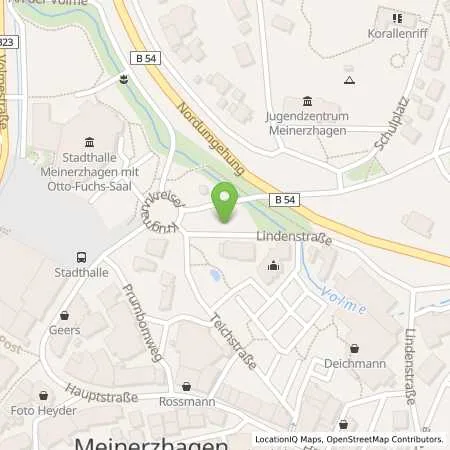 Standortübersicht der Tankstelle Mark-E Aktiengesellschaft in 58540 Meinerzhagen