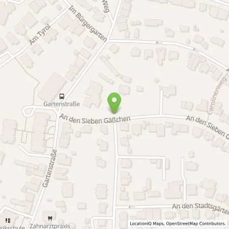 Standortübersicht der Tankstelle Stadtwerke Iserlohn GmbH in 58636 Iserlohn