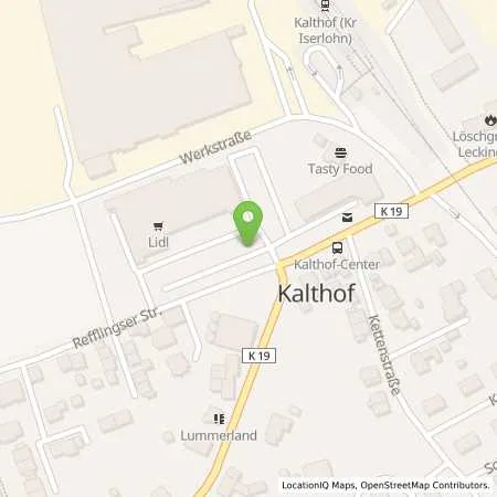 Standortübersicht der Tankstelle Lidl Dienstleistung GmbH & Co. KG in 58640 Iserlohn