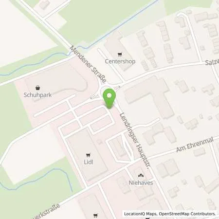 Standortübersicht der Tankstelle Lidl Dienstleistung GmbH & Co. KG in 58710 Menden (Lendringsen)