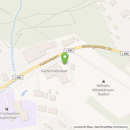 Standortübersicht der Strom (Elektro) Tankstelle: Stadtwerke Iserlohn GmbH in 58769, Nachrodt-Wiblingwerde