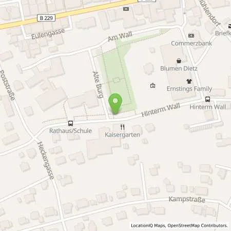 Standortübersicht der Tankstelle Mark-E Aktiengesellschaft in 58809 Neuenrade