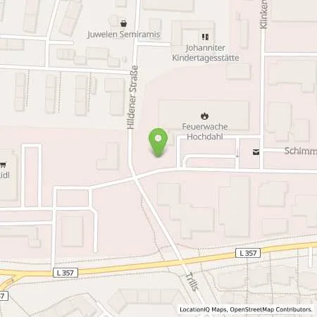 Standortübersicht der Tankstelle Allego GmbH in 40699 Erkrath