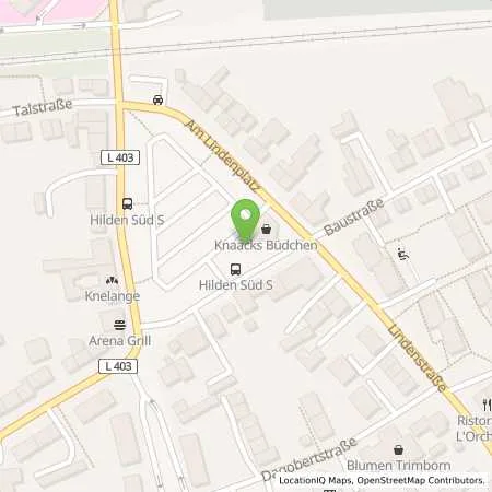 Standortübersicht der Tankstelle Stadtwerke Hilden GmbH in 40723 Hilden