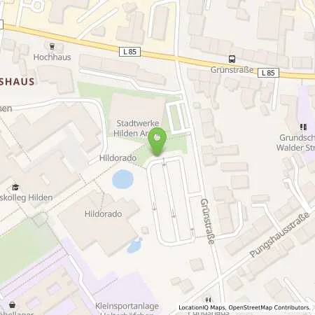 Standortübersicht der Tankstelle Stadtwerke Hilden GmbH in 40723 Hilden