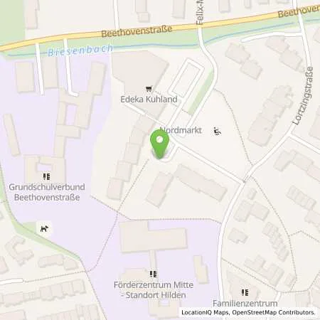 Standortübersicht der Tankstelle Stadtwerke Hilden GmbH in 40724 Hilden