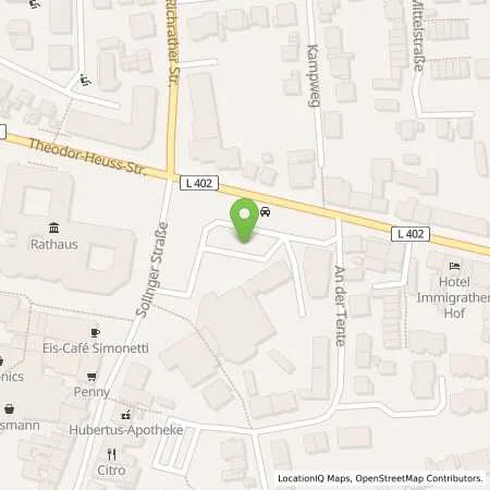 Standortübersicht der Tankstelle innogy eMobility Solutions GmbH in 40764 Langenfeld (Rheinland)