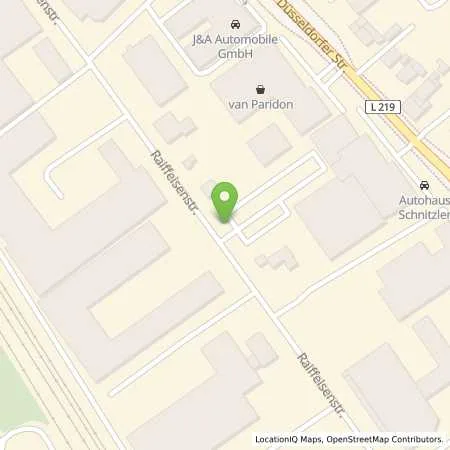 Standortübersicht der Tankstelle Autohaus Schnitzler GmbH & Co. KG in 40764 Langenfeld (Rheinland)