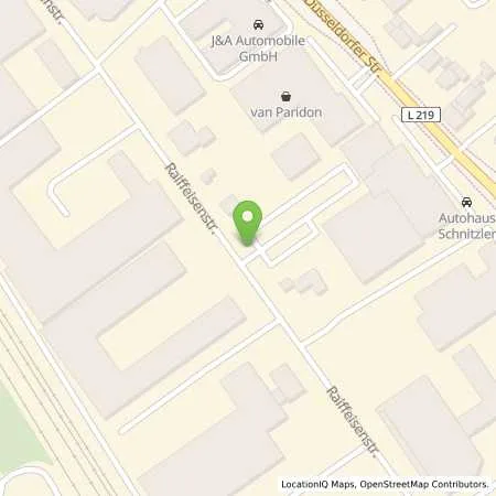 Standortübersicht der Tankstelle Autohaus Schnitzler GmbH & Co. KG in 40764 Langenfeld (Rheinland)