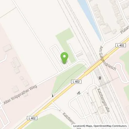 Standortübersicht der Tankstelle Stadtwerke Langenfeld GmbH in 40764 Langenfeld