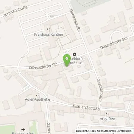 Standortübersicht der Tankstelle innogy eMobility Solutions GmbH in 40822 Mettmann