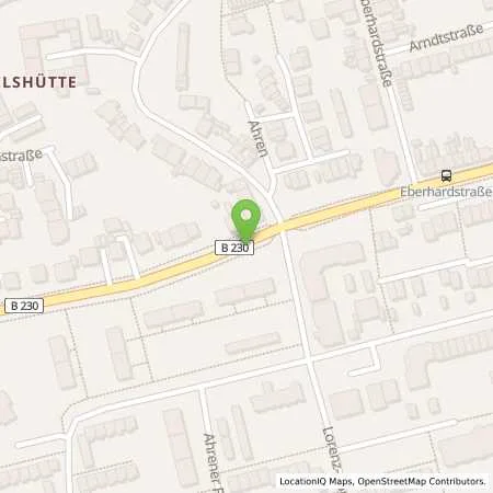 Standortübersicht der Tankstelle Kreis Mettmann in 40822 Mettmann