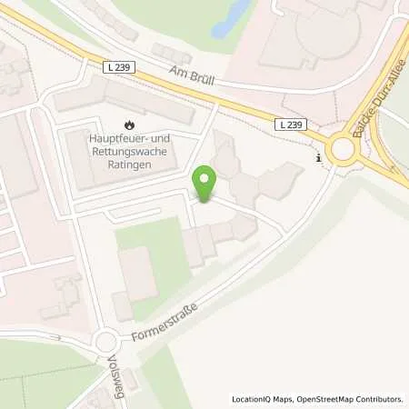 Standortübersicht der Tankstelle Theißen Power & Charge GmbH in 40878 Ratingen