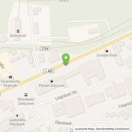 Standortübersicht der Tankstelle Stadtwerke Wülfrath GmbH in 42489 Wülfrath