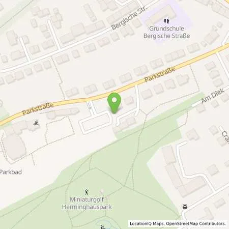 Standortübersicht der Tankstelle Stadtwerke Velbert GmbH in 42549 Velbert