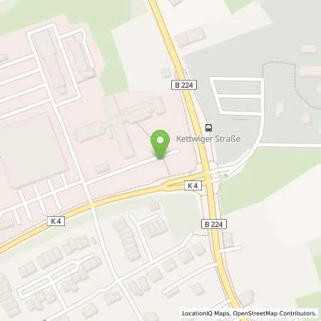 Standortübersicht der Tankstelle Stadtwerke Velbert GmbH in 42549 Velbert