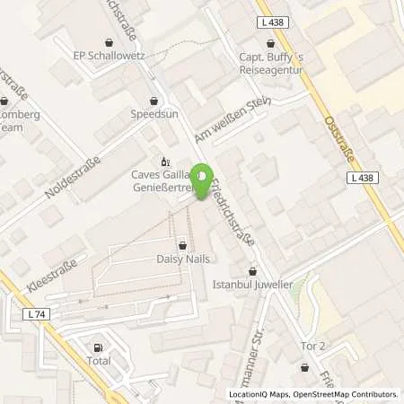 Standortübersicht der Tankstelle Kaufland Dienstleistung GmbH & Co. KG in 42551 Velbert