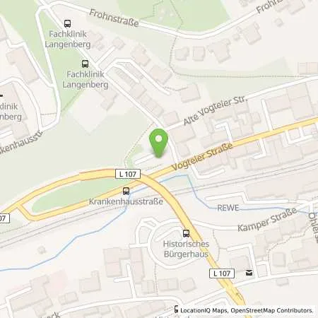 Standortübersicht der Tankstelle Stadtwerke Velbert GmbH in 42555 Velbert