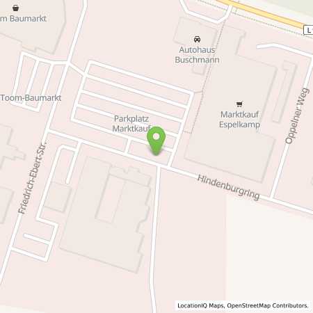 Standortübersicht der Strom (Elektro) Tankstelle: Stadtwerke Espelkamp AöR in 32339, Espelkamp