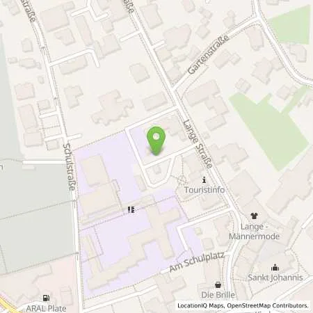 Standortübersicht der Tankstelle innogy SE in 32369 Rahden