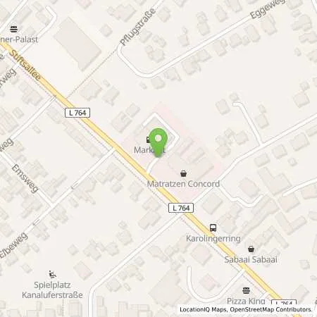 Standortübersicht der Tankstelle innogy eMobility Solutions GmbH in 32425 Minden