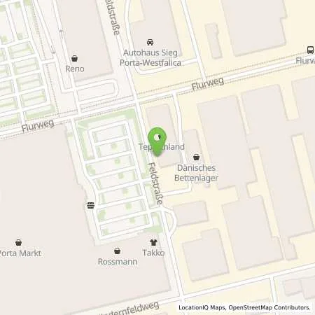 Standortübersicht der Tankstelle EnBW mobility+ AG und Co.KG in 32457 Porta Westfalica