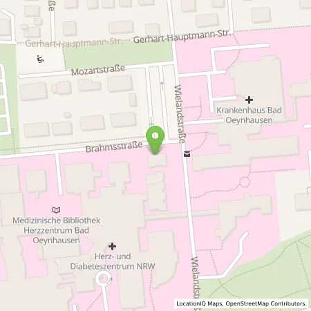 Standortübersicht der Tankstelle Westfalen Weser Netz GmbH in 32545 Bad Oeynhausen