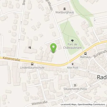 Standortübersicht der Tankstelle Stadtwerke Radevormwald GmbH in 42477 Radevormwald